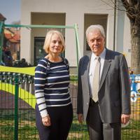 20260305 PTE KK Gyermekgyógyászati Klinika Játszószoba és Játszótér átadó