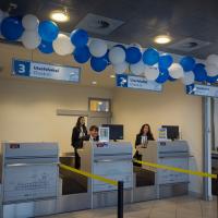 20260330 Pogány reptér Müncheni gép érkezése