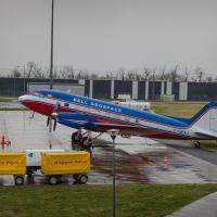 20260330 Pogány reptér Müncheni gép érkezése