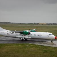 20260330 Pogány reptér Müncheni gép érkezése