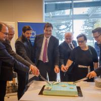 20260330 Pogány reptér Müncheni gép érkezése