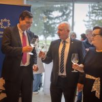 20260330 Pogány reptér Müncheni gép érkezése