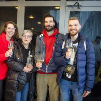 20260330 Pogány reptér Müncheni gép érkezése