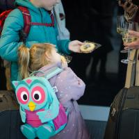 20260330 Pogány reptér Müncheni gép érkezése