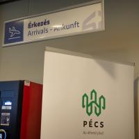 20260330 Pogány reptér Müncheni gép érkezése