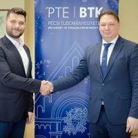 20260608 PTE BTK és Via Pannonia Kft együttműködési megállapodás