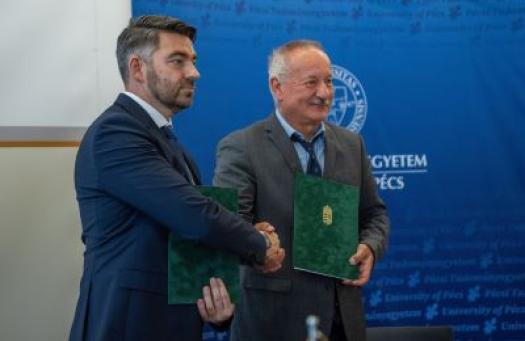A Honvédelmi Minisztérium és a Pécsi Tudományegyetem új alapokra helyezte kapcsolatát