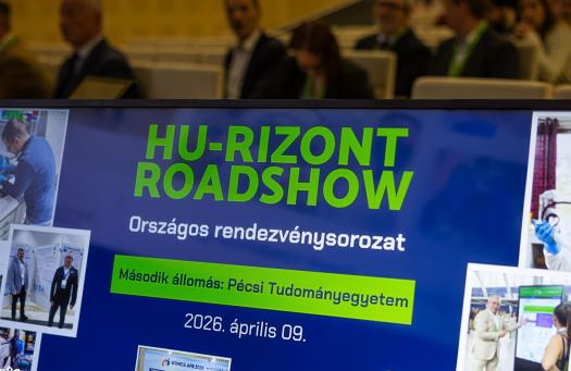 HU-rizont Roadshow a Pécsi Tudományegyetemen (medicalonline.hu)