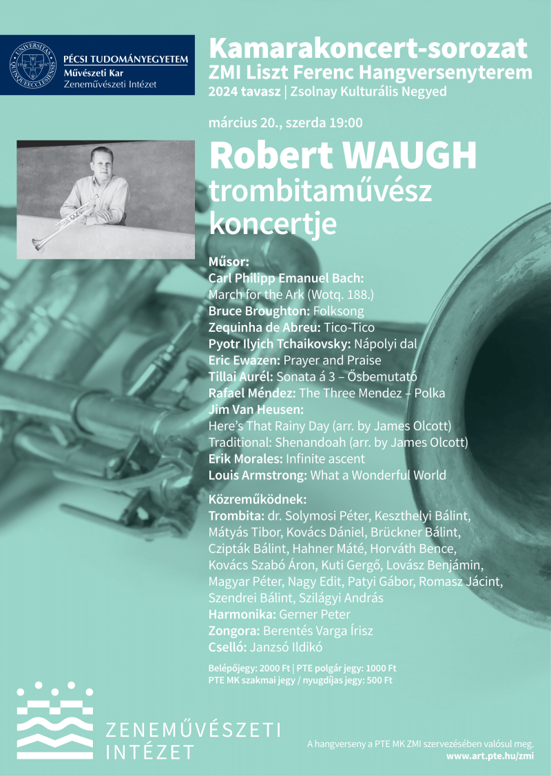 Robert Waugh trombitaművész koncertje
